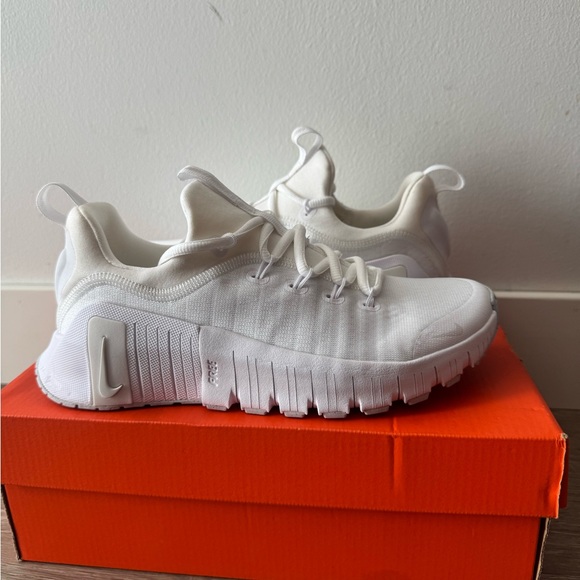 Nike Shoes - Nike Free Metcon 6 White Sneakers